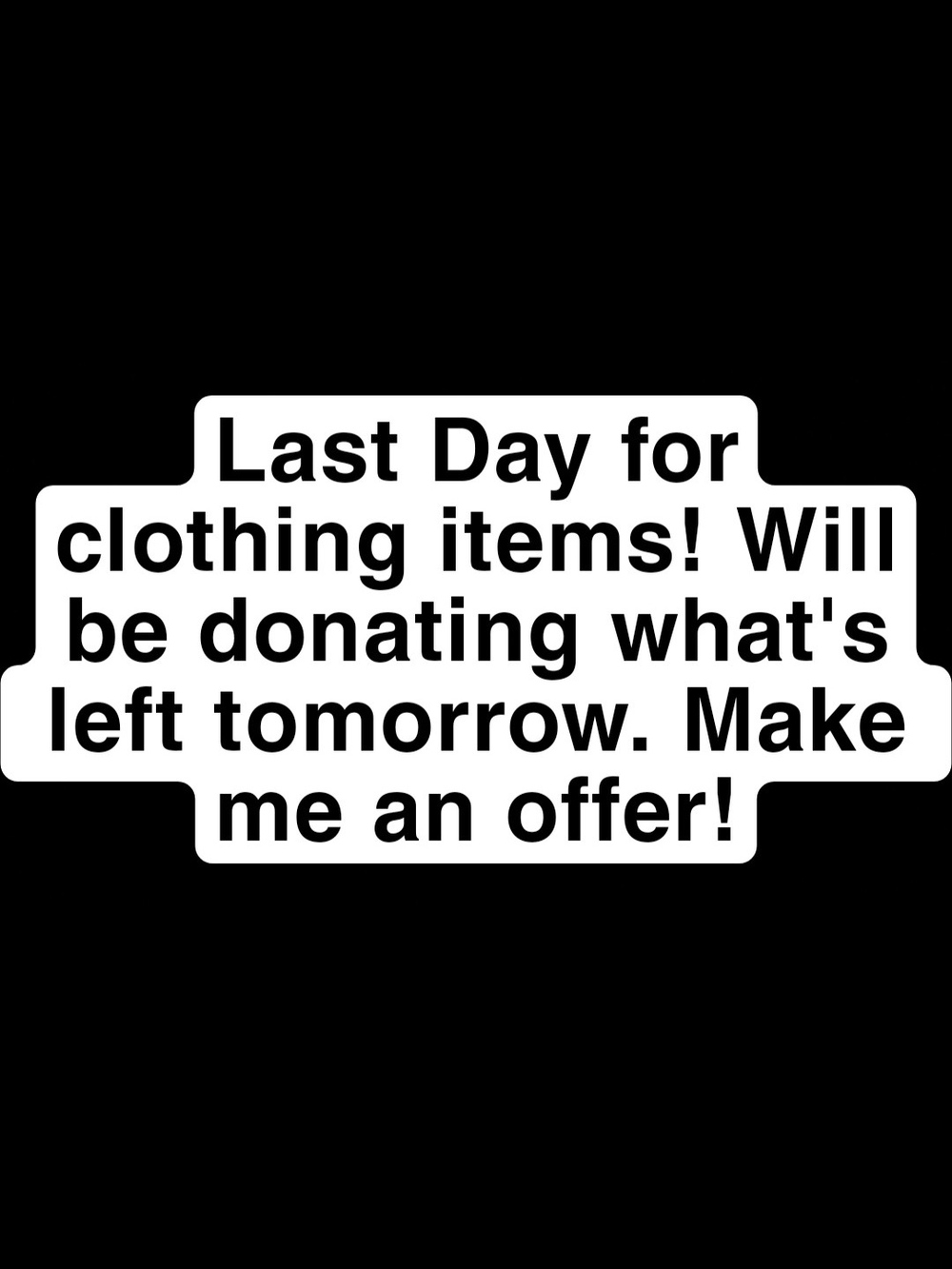 Make Me An Offer!